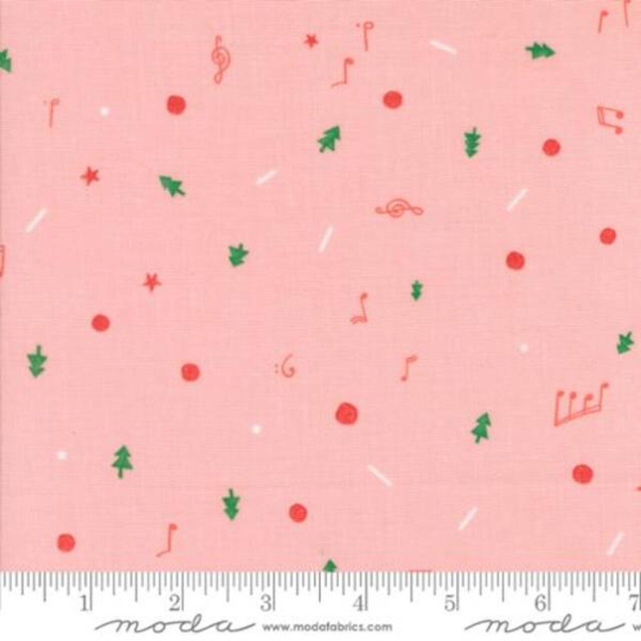 Christmas Cookie in Cotton Candy (37137 15) | Tiny Christmas | Lizzy House | Moda
